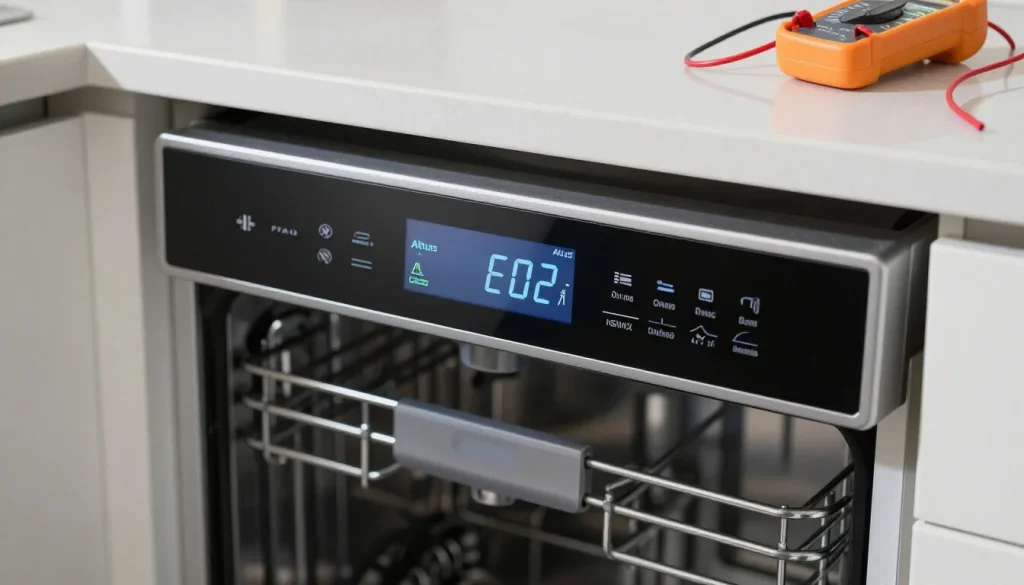 Altus Bulaşık Makinesi E02 Arıza Kodu Nedir? Voltaj dengesizliği