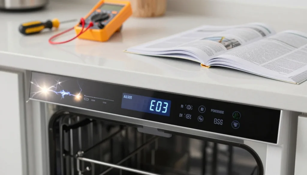 Altus Bulaşık Makinesi E03 Arıza Kodu Nedir? Voltaj dengesizliği