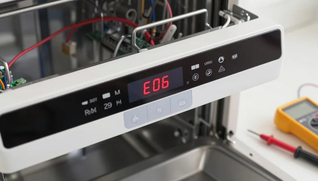 Altus Bulaşık Makinesi E06 Arıza Kodu Nedir? Voltaj dengesizliği