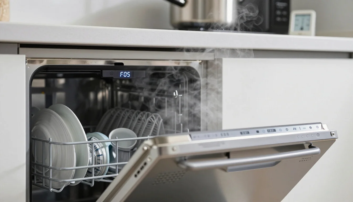 Altus Bulaşık Makinesi F05 Arıza Kodu Nedir? Aşırı ısınma koruması