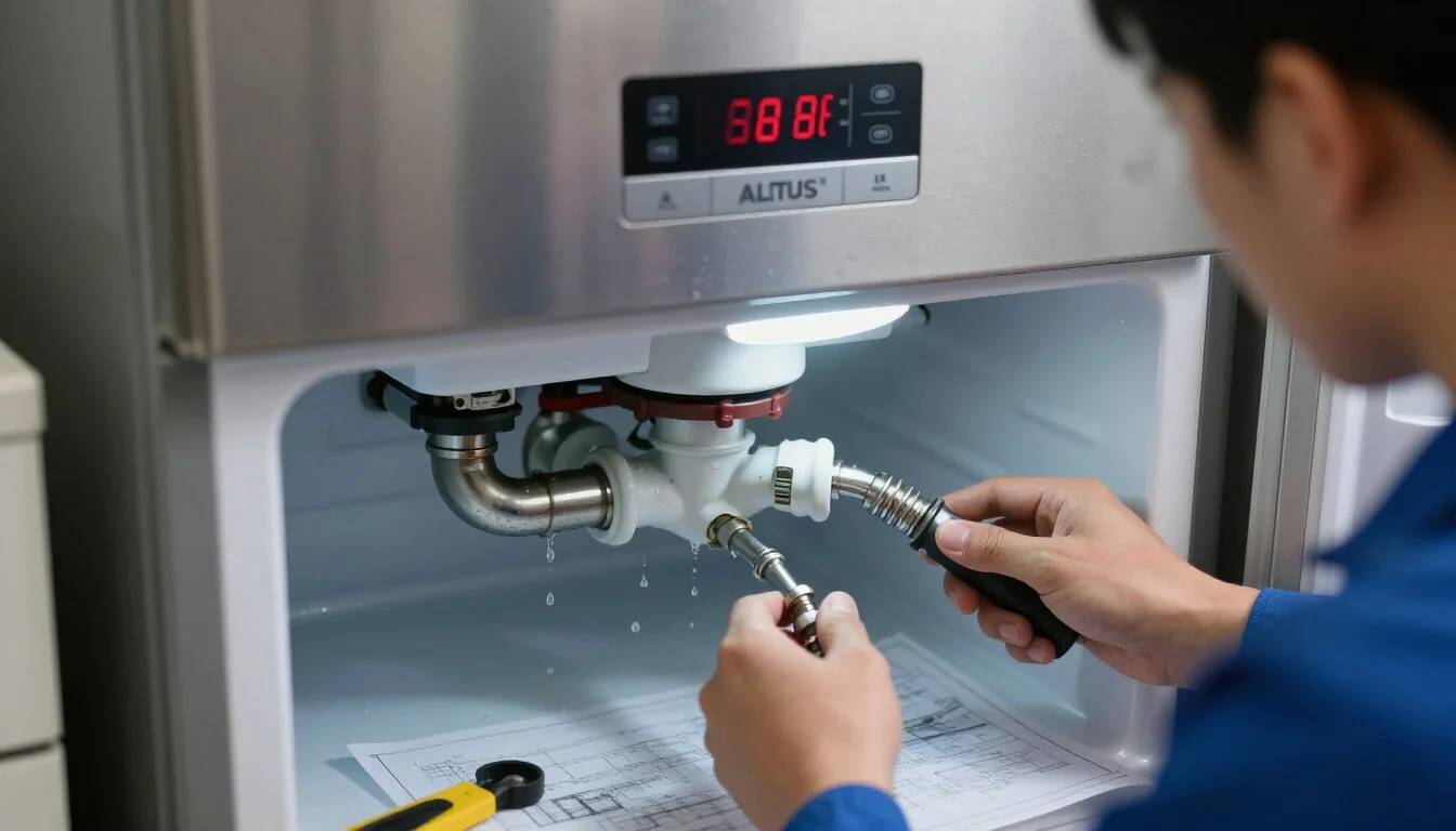 Altus Buzdolabı F08 Arıza Kodu Nedir? Tahliye problemi
