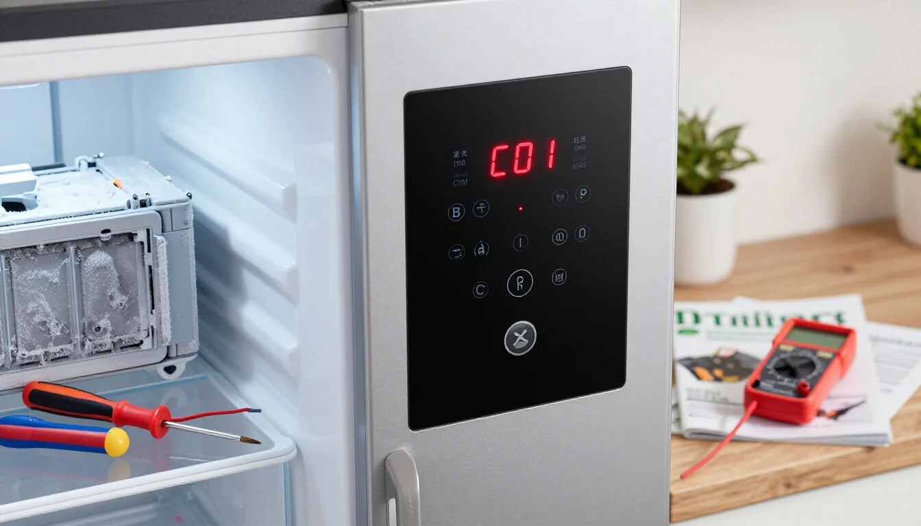 LG Buzdolabı C01 Arıza Kodu Nedir? Kompresör koruma hatası