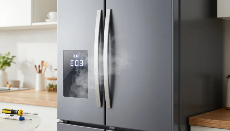 LG Buzdolabı E03 Arıza Kodu Nedir? Aşırı ısınma koruması