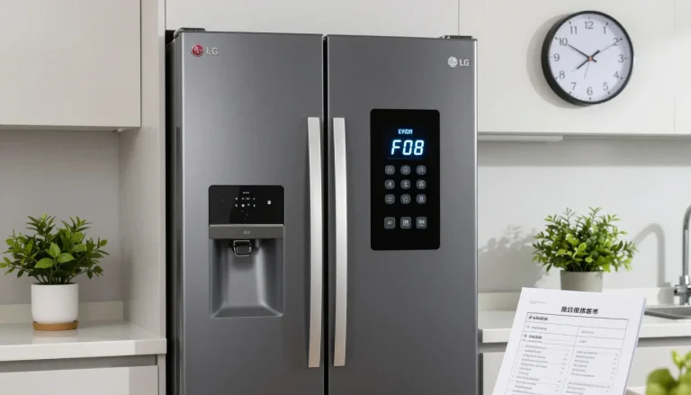 LG Buzdolabı F08 Arıza Kodu Nedir? Aşırı ısınma koruması