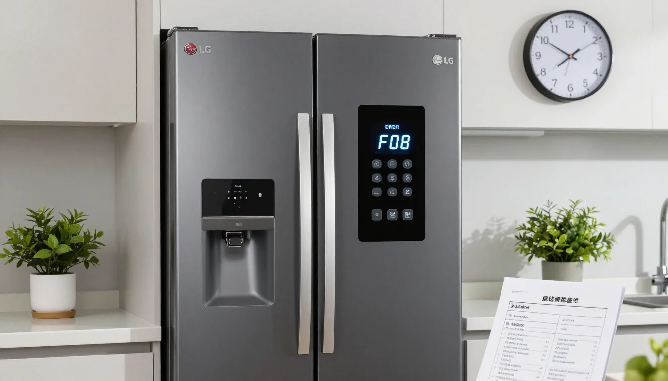 LG Buzdolabı F08 Arıza Kodu Nedir? Aşırı ısınma koruması