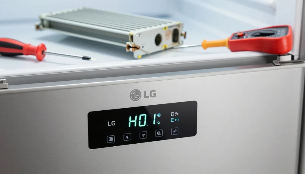 LG Buzdolabı H01 Arıza Kodu Nedir? Rezistans arızası